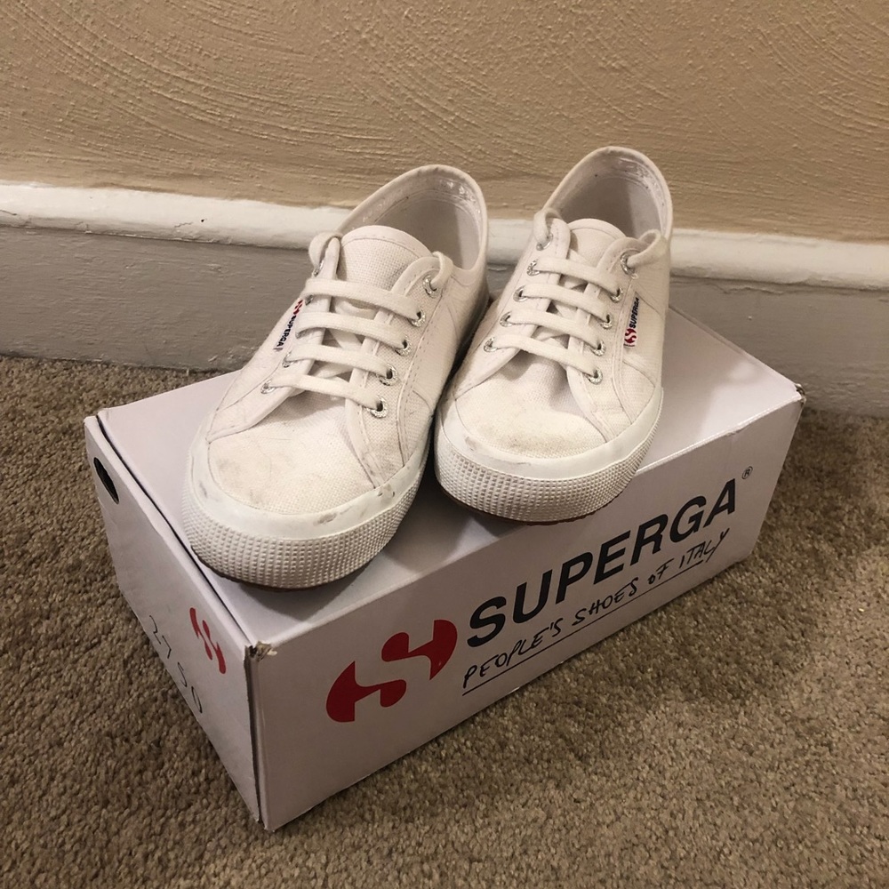 White Superga Cotu Classic Sneakers